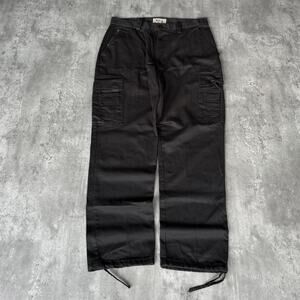 Vintage Y2K Faded Black Carhartt Style Baggy Cargo Grunge Opium Pants